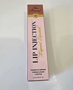 too faced lip injection lequid lipstick