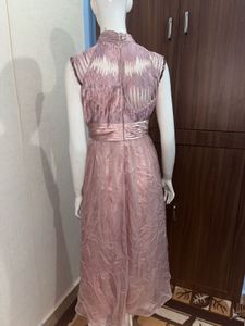 Elegant Pink Party Dress