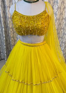 Beautiful Lehenga For Haldi