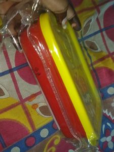 Yellow Food Container, Tiffin Box