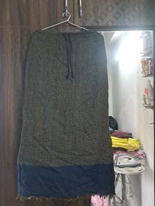 Semi Pachmina Cotton Silk Skirt
