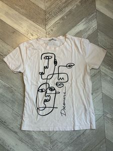 Abstract Faces Graphic Tee