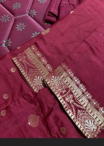 Sangria Rust Maroon Suit Set