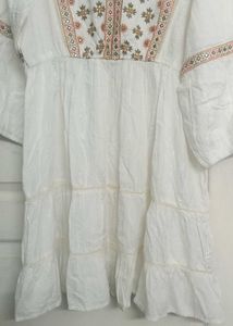 White Midi Dress