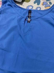 Trendy Blue Top, Bust- 34/32