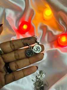 Evil Eye Sun Earrings