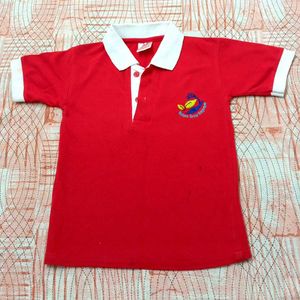 T-shirt School Uniform 6-8 Yrs Boys.