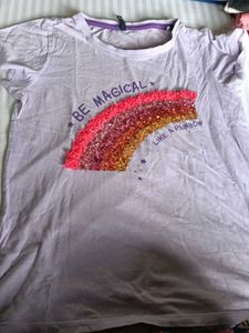 Rio Girls 36 Chest Tshirt With Sequins