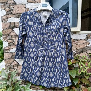 Patterned Tunic Top
