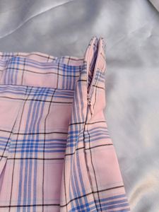 Pink skater skirt