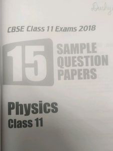 Arihant Sample Papers Class 11th