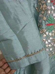 Elegant Embroidered Suit