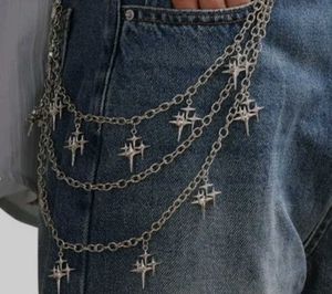 Star Charm Belt Chain