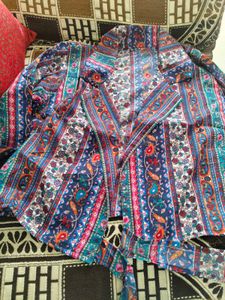 Boho Chic Printed Top