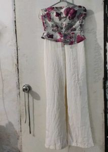Kazo Tube Floral Jumpsuit