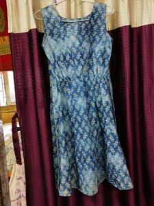 BRAND: Unknown Length (37in) Midi Pure Cotton Dress