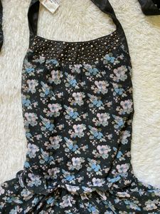 Y2K Halter Neck Dress