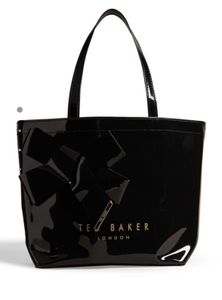 OG Tagged Ted Baker Metal Bow Small Tote