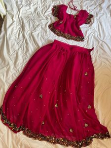 Beaded Y2K lehenga choli