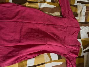 Pink Kurta For Women
