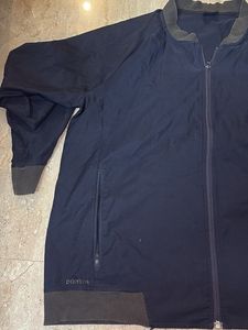 Navy Blue Bomber Jacket