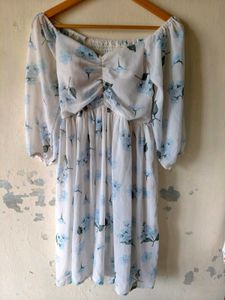 Floral Chiffon Dress