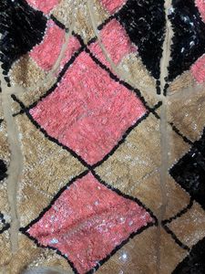 Sequin Embellished Crop Top