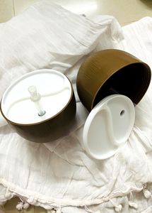 Coconut Cup Shape Water Bottle With Straw
