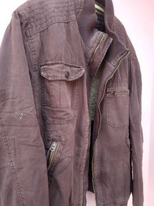 Brown Casual Jacket