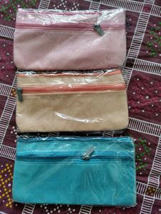 3 Chikankari pouches combo