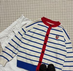 Striped Knit Cardigan