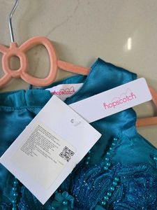 Blue Ruffled Dress