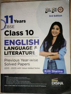 English 11 Years-wise Solved Papers For Class 10