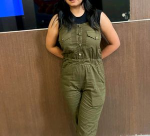 Olive Green Jumpsuit