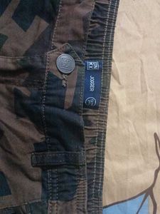 Camo Print Jogger Pants