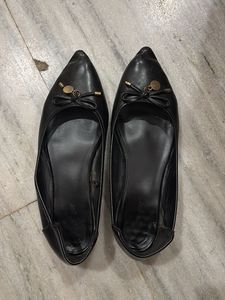 Ginger Black Ballerinas
