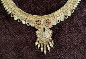 Gold Plated Necklace Set