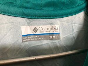 Columbia Sea Green Long Sleeve T Shirt