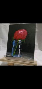 Rose canvas painting combo