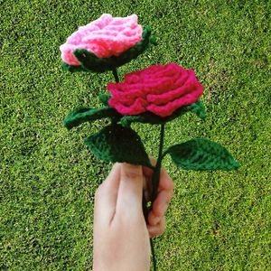 Crochet Rose Bouquet Combo Offer.
