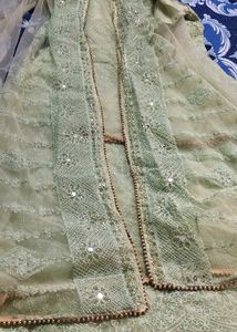 Mint Green Embellished Indian Suit