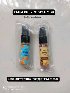 PLUM Body Mist Smokin vanilla And Trippin Mimosas