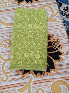 Green Embroidered Kurta Set