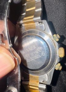 Replica Rolex Daytona 2-Tone Watch, needs service