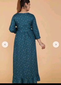 Elegant Embroidered Long Drees ✨️