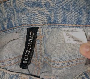 H&amp;M Distressed Wide Leg Jeans