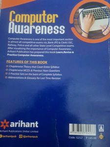COMPUTER AWARENESS by Arihant