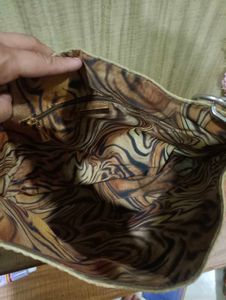 Imported Reversible Animal Print Handbag