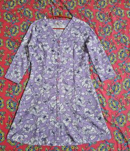 Floral Lavender Dress medium size