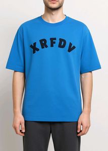 Blue Graphic Print T-Shirt